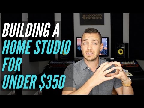 How To Build A Home Studio For Under $350 - TheRecordingRevolution.com - UCjRzsiP_aDWWLHV4-2LKBtg