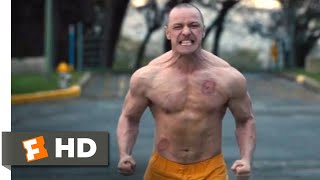 Glass (2019) - Parking Lot Fight Scene (6/10) | Movieclips