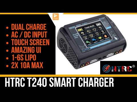 Efficient Charging with HTRC T240 DUO AC/DC Touch Charger - UC3c9WhUvKv2eoqZNSqAGQXg