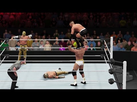 WWE 2K16 gameplay: Lucha Dragons vs. Tyson Kidd & Cesaro - UCJ5v_MCY6GNUBTO8-D3XoAg