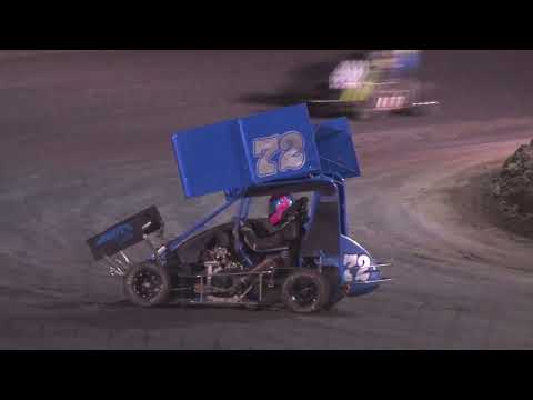 6.12.16 Lucas Oil POWRi Outlaw Micro Sprint League at Lincoln Speeedway - dirt track racing video image