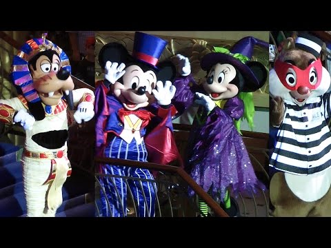 Disney Cruise Line Halloween Character Montage 2016, Mickey's Mouse-Querade Party - Disney Fantasy - UCe-gHr2O_LP7t0YJYHZQZlg