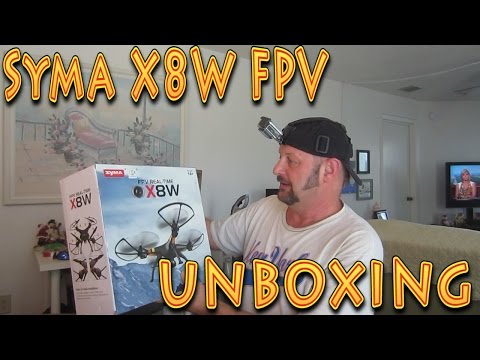 Unboxing: Syma X8W ( X5SW)  WIFI FPV Drone!!! (10.10.2015) - UC18kdQSMwpr81ZYR-QRNiDg