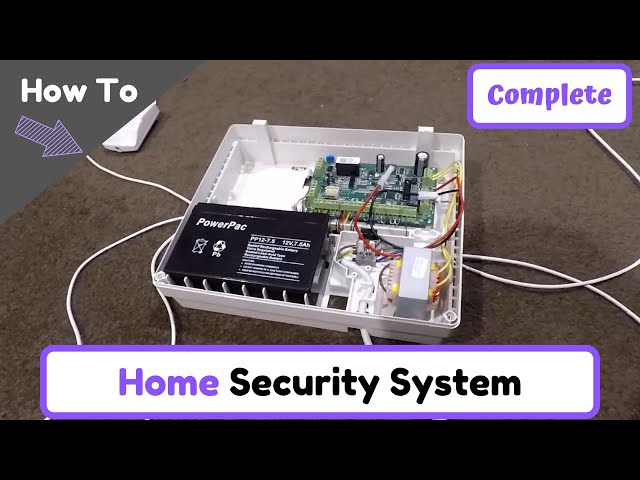 How to Wire a Home Security System