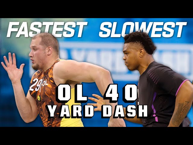 Who Is The Fastest Lineman In The Nfl?
