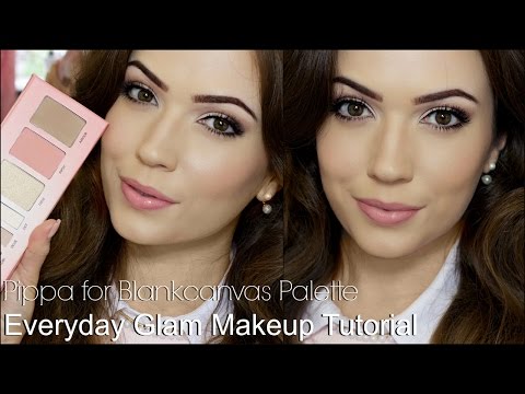 Everyday Glam Makeup Tutorial | #PippaForBlankcanvas - UC-1-zPmT368J8JRbsK_1keA