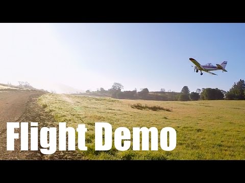 E-flight Pawnee Brave: Flight Demo - UCKqpeIILaupg-SvrIstn-yA