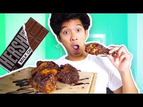 CHOCOLATE FRIED CHICKEN HOW TO MAKE!! - UCxSklFRi7f0arLqjBWScTzA