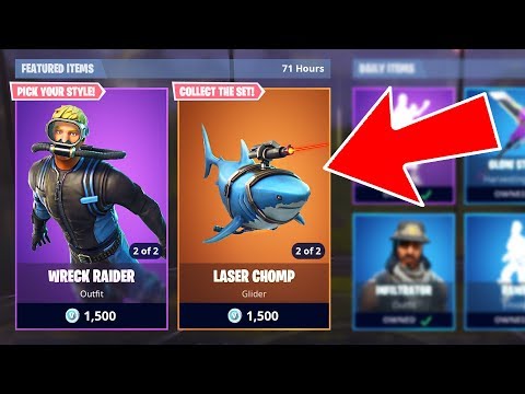 video fortnite new legendary laser chomp epic scuba diver skins fortnite battle royale - fortnite jason voorhees skin