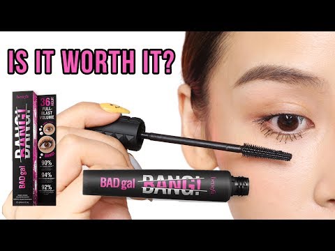 Testing out the New Benefit Bad Gal Bang Mascara - TINA TRIES IT - UC0ng0jJflTuJBBH5DGvr1Pw