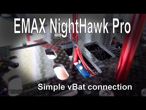 RC Quick Tips - Adding Battery Monitoring (vBAT) to an EMAX Nighthawk Pro 280 - UCp1vASX-fg959vRc1xowqpw