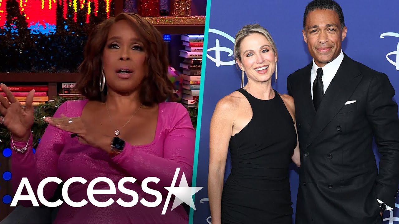 Gayle King Weighs In On Amy Robach & T.J. Holmes’ Romance