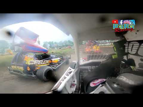 Onboard Stockcar FRL79 Louw de Vries - Heat 3 - ACON Autocross - 9 juni 2024 - RaRaRacing - dirt track racing video image