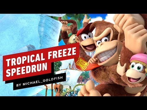 DKC: Tropical Freeze Speedrun Finished In 1 Hour and 20 Minutes (by michael_goldfish) - UCKy1dAqELo0zrOtPkf0eTMw