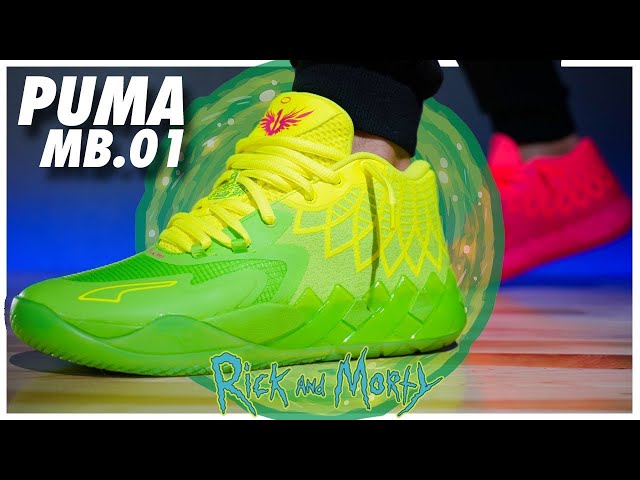 Puma X Rick And Morty Mb.01 Basketball Shoes Now Available in Stores