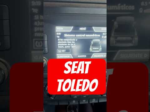 Come azzerare la spia degli pneumatici nella Seat Toledo?