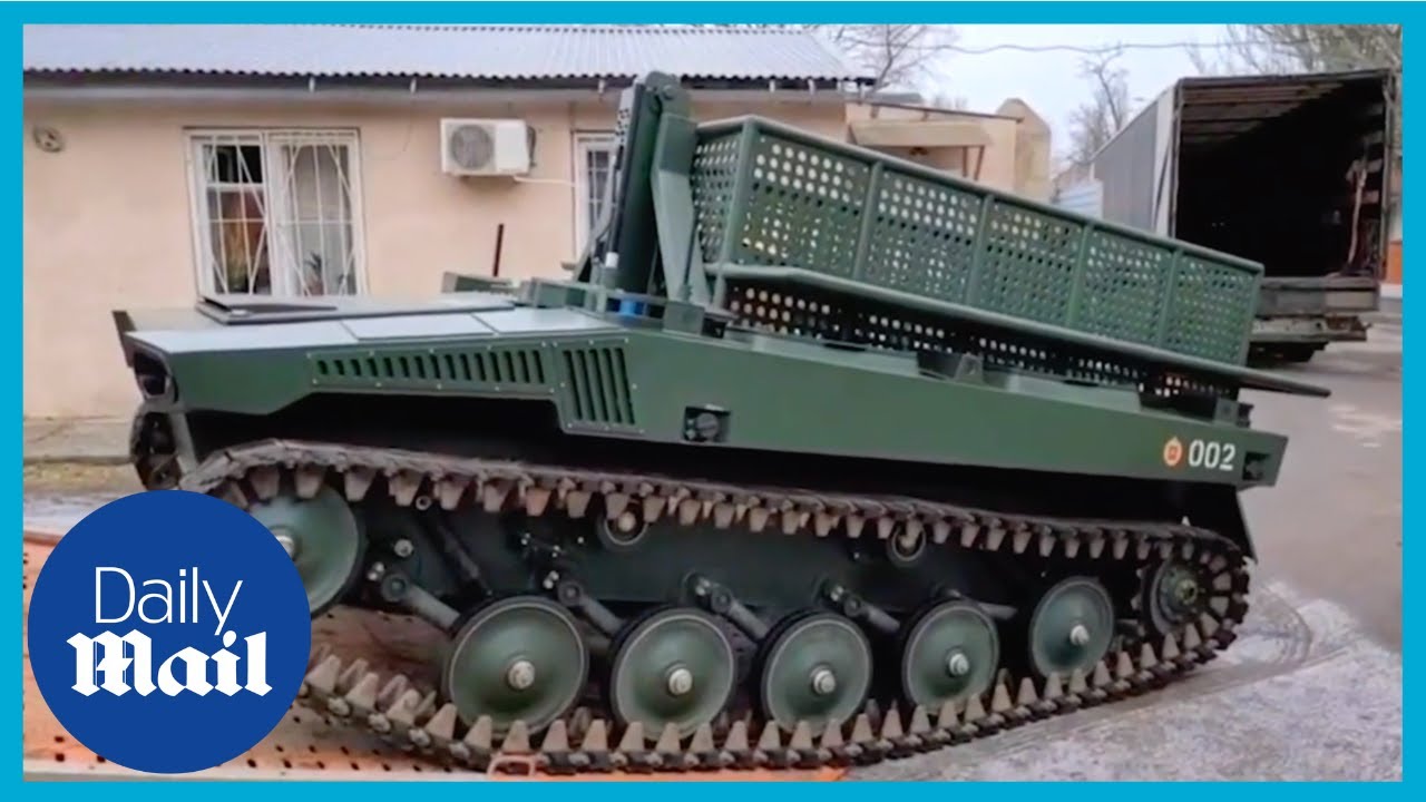 Russia deploys new ‘robot tanks’ in eastern Ukraine