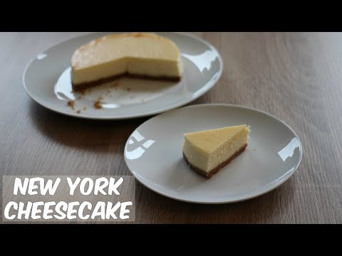 New York Cheesecake - Easy to make baked cheesecake recipe