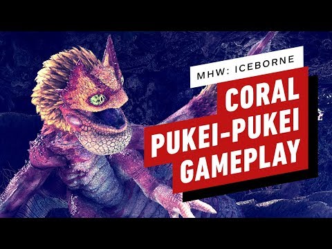 7 Minutes of Monster Hunter World: Iceborne Coral Pukei-Pukei Gameplay - UCKy1dAqELo0zrOtPkf0eTMw