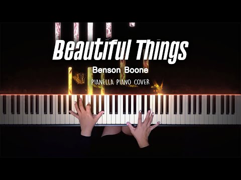 Benson Boone - Beautiful Things | Piano Cover by Pianella Piano