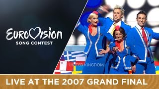 Scooch - Flying The Flag (United Kingdom) Live 2007 Eurovision Song Contest