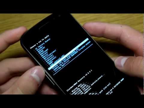 How to Install the CyanogenMod 9 Rom on the Sprint Galaxy Nexus - UCbR6jJpva9VIIAHTse4C3hw