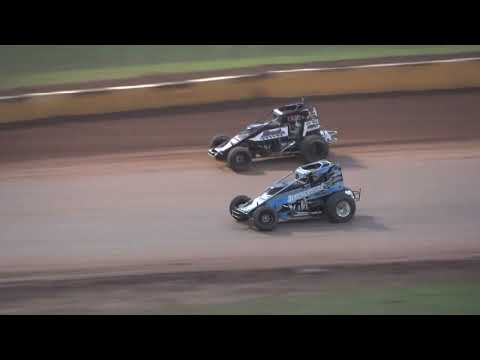 UMSS Traditional Sprint Feature - Cedar Lake Speedway 04/27/2024 - dirt track racing video image