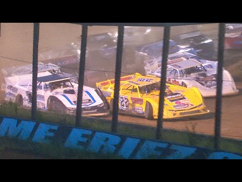 Super Late Model Feature | Eriez Speedway | 6-18-23 - dirt track racing video image