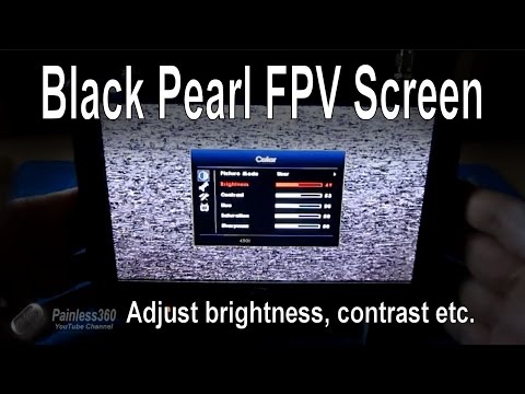 Flysight Black Pearl FPV Screen - Adjusting brightness, contrast, hue etc. - UCp1vASX-fg959vRc1xowqpw