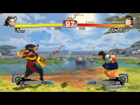 Super Street Fighter IV 'Rose (Poongko) vs Sakura Gameplay' TRUE-HD QUALITY - UC8JiX8bJM5DzU41LyHpsYtA