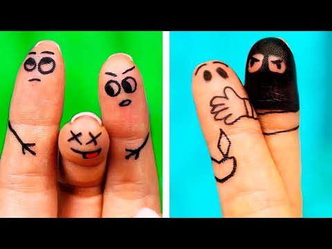 WHAT TO DO ON A BORING DAY || 26 FUN ART IDEAS AND DOODLES - UC295-Dw_tDNtZXFeAPAW6Aw