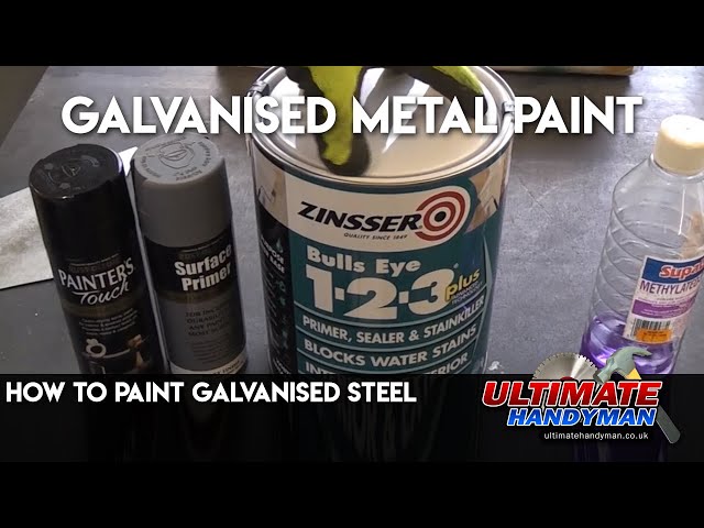 Can You Paint Galvanized Pipe?