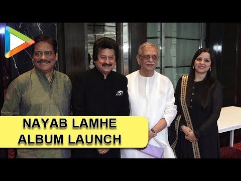 Nayaab Lamhe Poetry Album Launch by Gulzar Saab and Pankaj Udhas