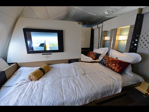 Complete Etihad First Class Apartment Experience onboard A380 from London to Abu Dhabi - UCfYCRj25JJQ41JGPqiqXmJw