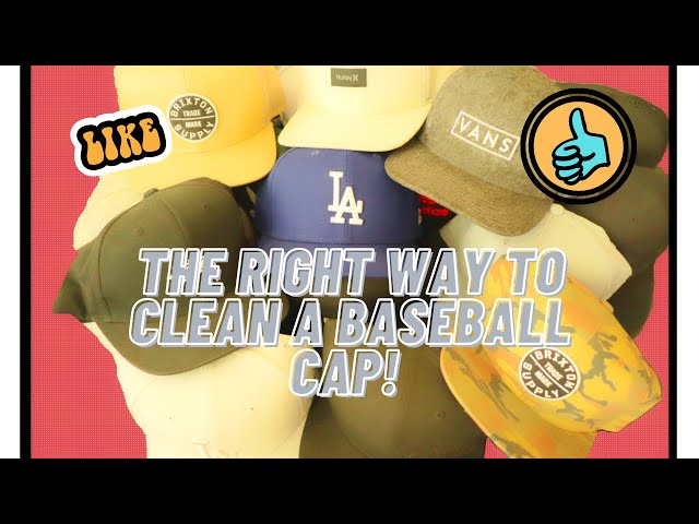 How To Clean Your Baseball Hat the Right Way