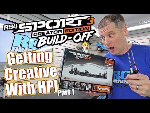 Get Creative! HPI Racing RS4 Sport 3 Creator Edition Kit Build-Off Part 1 | RC Driver - UCzBwlxTswRy7rC-utpXOQVA
