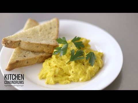 The Trick to Perfectly Scrambled Eggs - Kitchen Conundrums with Thomas Joseph - UCl0kP-Cfe-GGic7Ilnk-u_Q