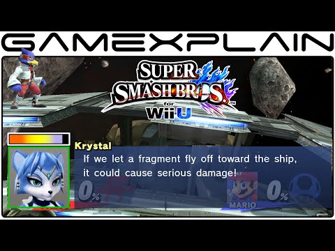 Smash Bros Wii U: All Star Fox Conversations in Lylat Cruise (Smash Taunt Easter Egg) - UCfAPTv1LgeEWevG8X_6PUOQ
