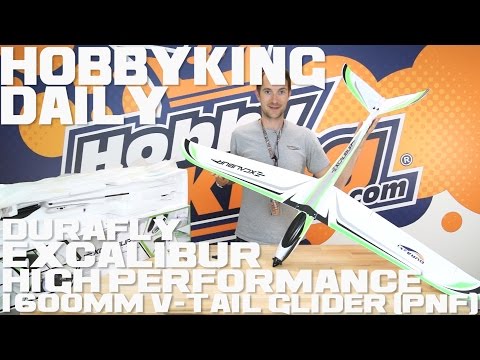 Durafly Excalibur High Performance 1600mm V-Tail Glider (PNF) - HobbyKing Daily - UCkNMDHVq-_6aJEh2uRBbRmw