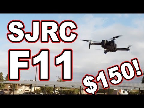 Mavic Pro Killer? // SJRC F11 $150 GPS Drone  - UCnJyFn_66GMfAbz1AW9MqbQ