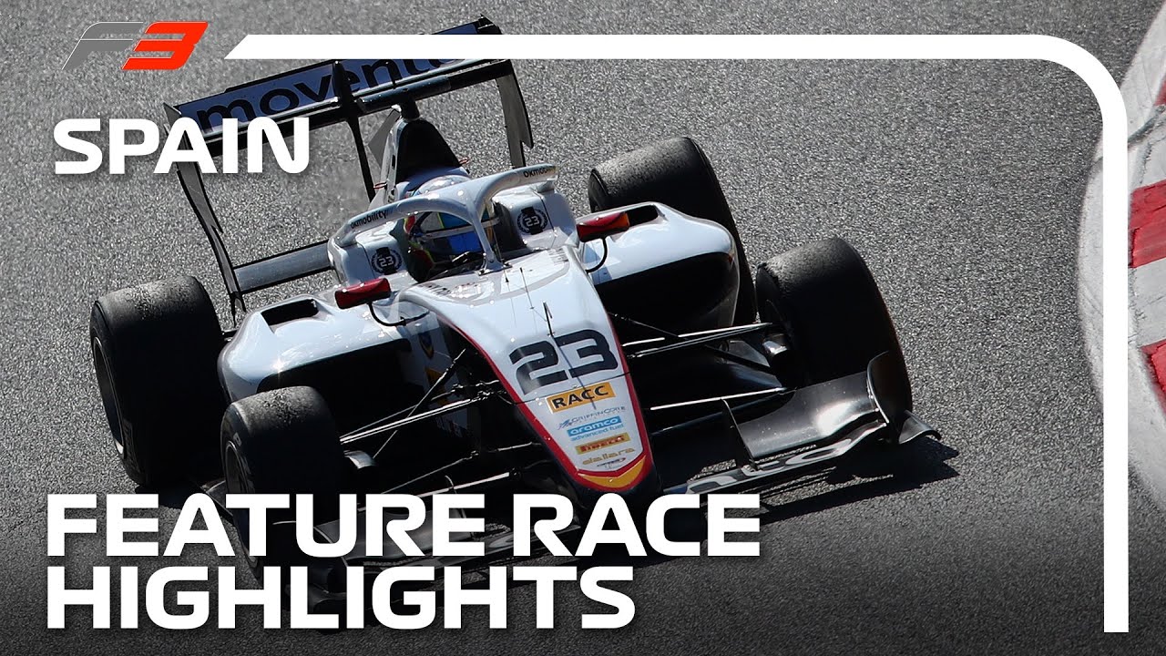 F3 Feature Race Highlights | 2023 Spanish Grand Prix