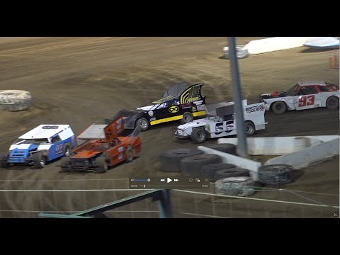Perris Auto Speedway Figure 8 Main Event 6-1-24 - dirt track racing video image