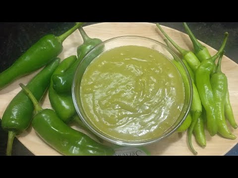 Green Chilli Sauce - easy way to make green Chilli Sauce recipe - UCfuCl8Lnx2qomjt2SGLxXdw