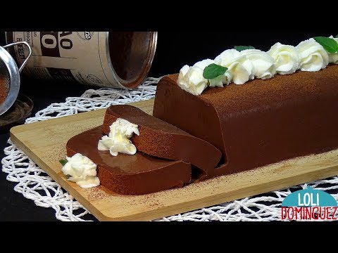 PASTEL CREMOSO DE CHOCOLATE SIN HORNO Y SIN BATIDORA - Recetas paso a paso, tutorial. Loli Domínguez - UC5ONfXPjWgqElh0NZaRJ1tg