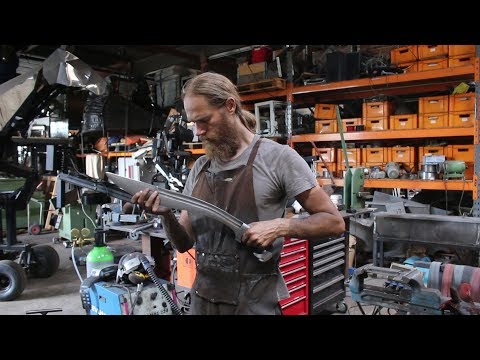 Forging a Falcata sword,  the complete movie.