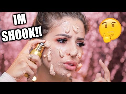 FOAMING FOUNDATION MAKEUP WEIRD AF  | HIT OR MISS - UCKMugoa0uHpjUuq14yOpagw