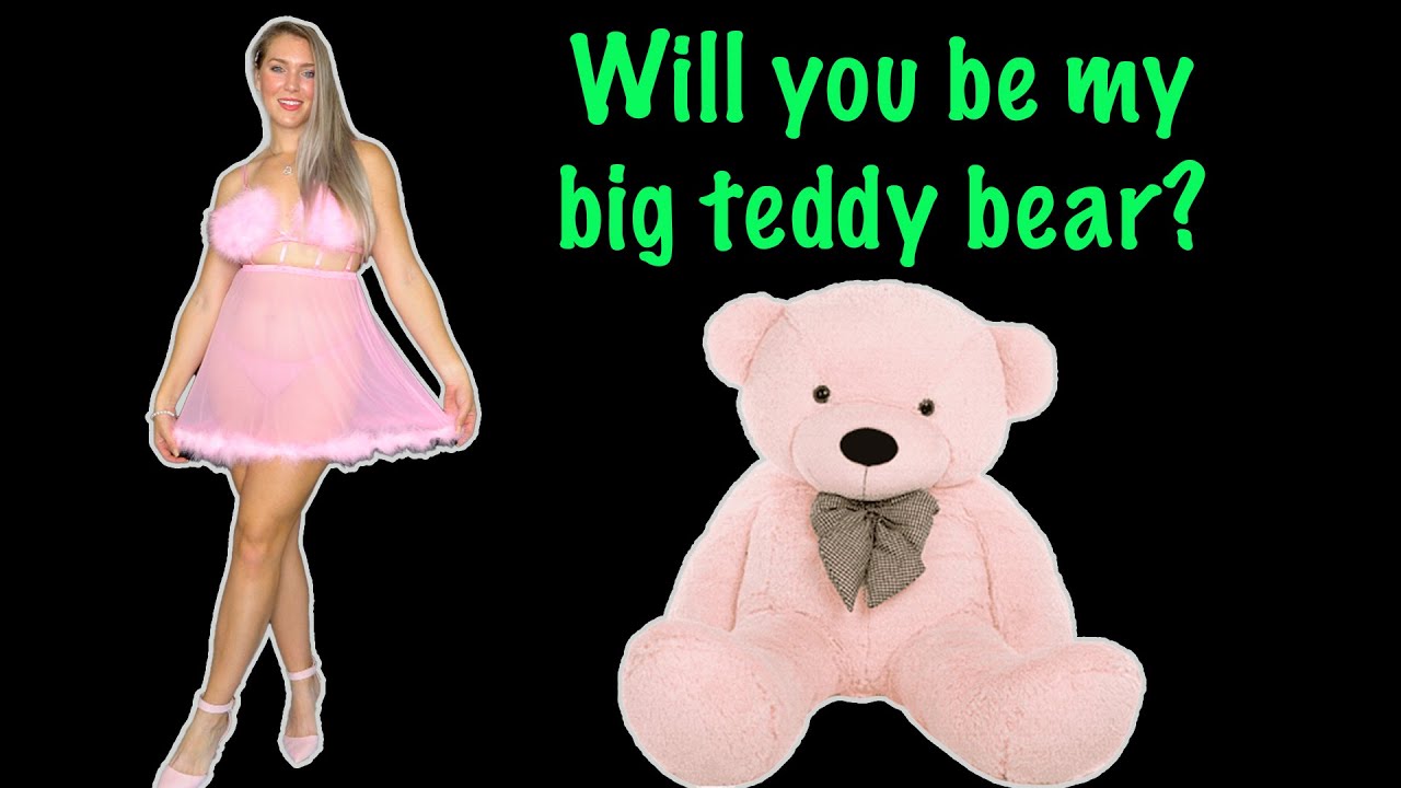 Will you be my big teddy bear? lingerie try on haul!