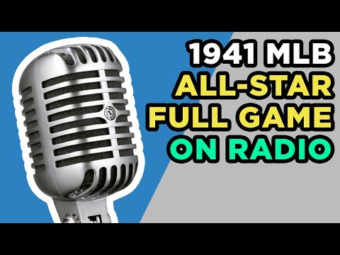 1941 MLB All-Star Game - Radio Broadcast video clip