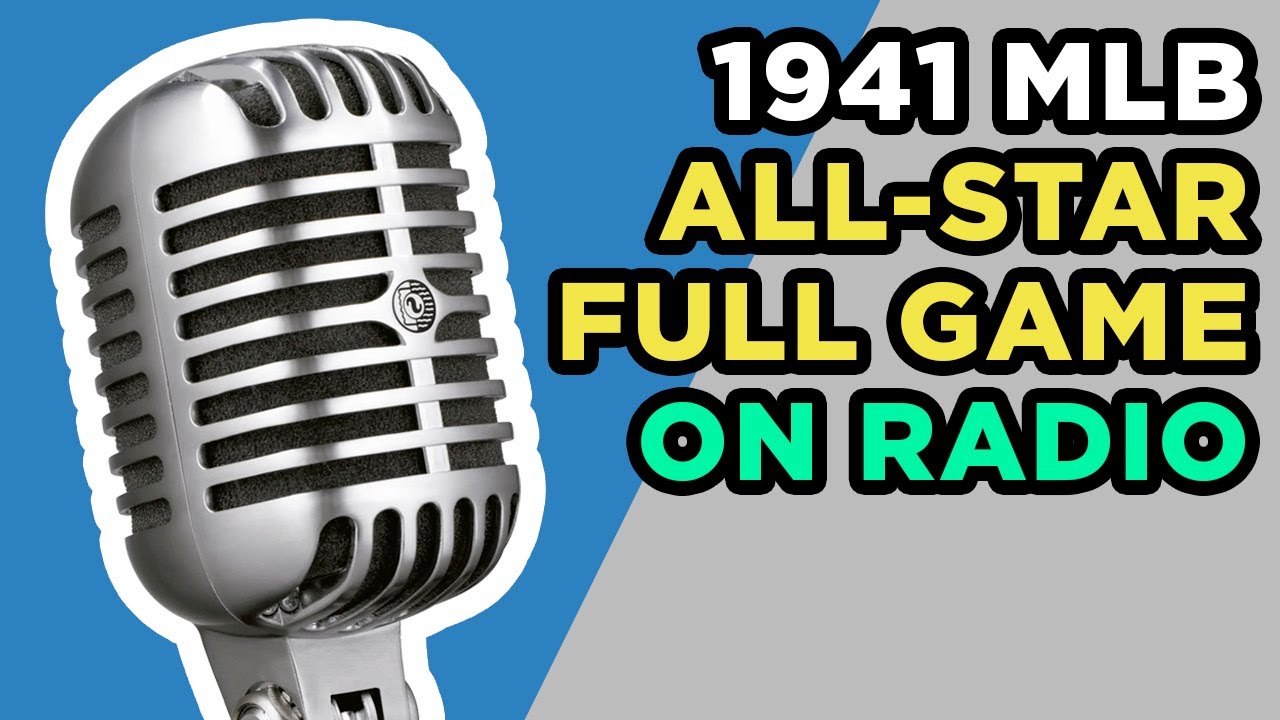 1941 MLB All-Star Game - Radio Broadcast video clip