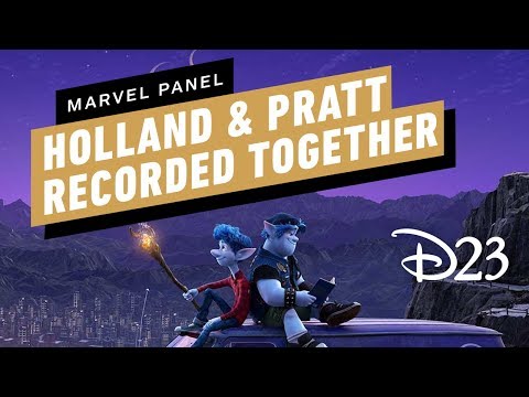 Tom Holland and Chris Pratt Filmed Together for Pixar’s Onward - D23 2019 ign - UCKy1dAqELo0zrOtPkf0eTMw
